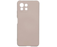 Evelatus Xiaomi Mi 11 Lite/11 Lite 5G/11 Lite 5G NE Nano Silikoninis dėklas Soft Touch TPU rusvai gelsvas