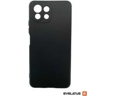 Evelatus Xiaomi Mi 11 Lite/11 Lite 5G/11 Lite 5G NE Nano Silikoninis dėklas Soft Touch TPU Juodas