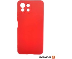 Evelatus Xiaomi Mi 11 Lite/11 Lite 5G/11 Lite 5G NE Nano Silikoninis dėklas Soft Touch TPU Raudona