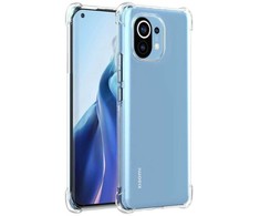 Evelatus Xiaomi Mi 11 Military Shockproof Silikoninis dėklas TPU Transparent