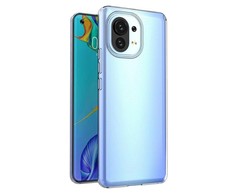 Evelatus Xiaomi Xiaomi Mi 11 Clear Silikoninis dėklas 1.5mm TPU Transparent