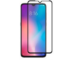 Dėklas Evelatus Xiaomi Mi 9 2.5D Full Cover Japan Glue Glass Anti-Static