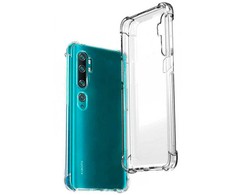 Evelatus Xiaomi Mi Note 10 / Mi Note 10 Pro Military Shockproof Silikoninis dėklas TPU Transparent
