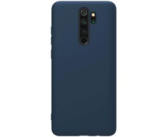Evelatus Xiaomi Note 8 Pro Nano Silikoninis dėklas Soft Touch TPU Dark Mėlyna