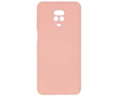 Evelatus Xiaomi Xiaomi Redmi Note 9 Pro / Redmi Note 9S Nano Silikoninis dėklas Soft Touch TPU rusvai gelsvas