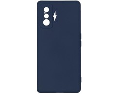 Evelatus Xiaomi Poco F4 GT Nano Silikoninis dėklas Soft Touch TPU Mėlyna