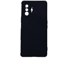 Evelatus Xiaomi Poco F4 GT Nano Silikoninis dėklas Soft Touch TPU Juodas