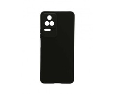 Evelatus Xiaomi POCO F4 Nano Silikoninis dėklas Soft Touch TPU Juodas