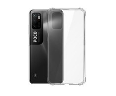 Evelatus Xiaomi Poco M3 Pro/M3 Pro 5G Military Shockproof Silikoninis dėklas TPU Transparent