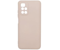 Evelatus Xiaomi Poco M4 Pro 5G Nano Silikoninis dėklas Soft Touch TPU rusvai gelsvas