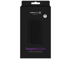 Dėklas Evelatus Xiaomi Poco X6 Pro 2.5D Full Cover Japan Glue Glass Anti-Static Juodas