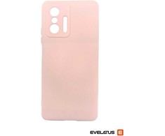 Evelatus Xiaomi Xiaomi 11T/11T Pro Nano Silikoninis dėklas Soft Touch TPU rusvai gelsvas