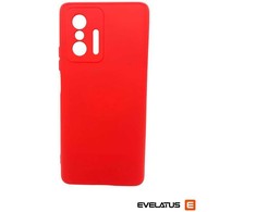 Evelatus Xiaomi Xiaomi 11T/11T Pro Nano Silikoninis dėklas Soft Touch TPU Raudona