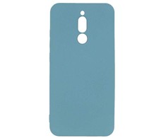 Evelatus Xiaomi Redmi 8 Soft Touch Silikoninis dėklas with Strap Mėlyna