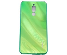 Evelatus Xiaomi Redmi 8 Vanduo Ripple Full Color Electroplating Tempered Glass Žalias