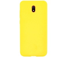 Evelatus Xiaomi Redmi 8a Nano Silikoninis dėklas Soft Touch TPU Geltona