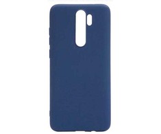 Dėklas Evelatus Xiaomi Redmi 9 Soft Touch Silicone Mėlyna