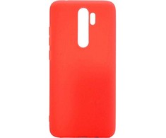 Dėklas Evelatus Xiaomi Redmi 9 Soft Touch Silicone Raudona