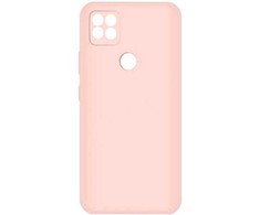 Dėklas Evelatus Xiaomi Redmi 9C / 10A Soft Touch Silicone rusvai gelsvas