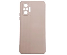 Evelatus Xiaomi Redmi Note 10 Pro Nano Silikoninis dėklas Soft Touch TPU rusvai gelsvas