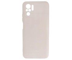 Evelatus Xiaomi Redmi Note 10S/Poco M5s Nano Silikoninis dėklas Soft Touch TPU rusvai gelsvas