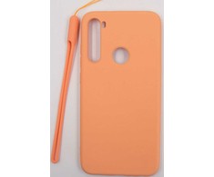Evelatus Xiaomi Xiaomi Redmi Note 8 / Redmi Note 8 2021 Soft Touch Silikoninis dėklas with Strap Rožinė