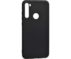 Evelatus Xiaomi Xiaomi Redmi Note 8 / Redmi Note 8 2021 Soft Touch Silikoninis dėklas with Strap Juodas