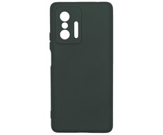 Evelatus Xiaomi Xiaomi 11T/11T Pro Nano Silikoninis dėklas Soft Touch TPU Dark Žalias