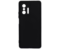 Evelatus Xiaomi Xiaomi 11T/11T Pro Nano Silikoninis dėklas Soft Touch TPU Juodas