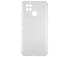 Evelatus Xiaomi Redmi 10C / C40 Military Shockproof Silikoninis dėklas TPU Transparent