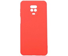 Evelatus Xiaomi Xiaomi Redmi Note 9 Pro / Redmi Note 9S Nano Silikoninis dėklas Soft Touch TPU Raudona