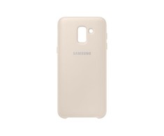 Galaxy J6 dviejų sluoksnių dėklas (Auksinis)