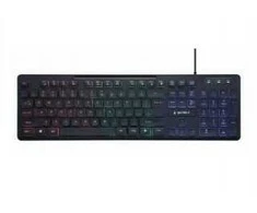 GEMBIRD 3-color backlight multimedia klaviatūra juodas US išdėstymas
