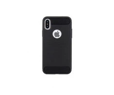 Greengo TelForceone Paprastas juodas "iPhone X / XS" dėklas