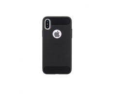 Greengo TelForceone Paprastas juodas "iPhone XR" dėklas