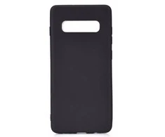 Greengo Telforceone Matt TPU dėklas, skirtas Samsung Galaxy S10 Plus juodas