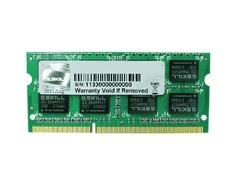 Operatyvioji atmintis  RAM G.SKILL DDR3, skirtas Apple 8GB 1600MHz CL9 SO-DIMM 1,5V