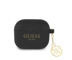 GUESS GUA3LSC4EK AIRPODS 3 COVER CZANY/Juodas CHARM 4G COLLECTION