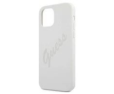 GUESS GUHCP12SVCRONE IPHONE 12 MINI 5.4" KREMINIS / KREMINIS KIETAS DĖKLAS SCRIPT VINTAGE