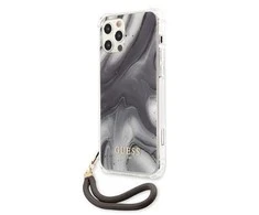 Dėklas Guess GUHCP12MKSMAGR Apple iPhone 12/12 Pro 6,1" pilkos spalvos hardcase Marble Collection