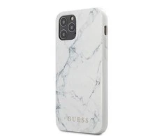 „Guess Marble“ – dėklas Apple iPhone 12 Mini baltas