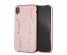 Dėklas Guess GUESS HARD CASE PU KAIA GUHCI61KAILRG IPHONE XR ROSE GOLD standartas