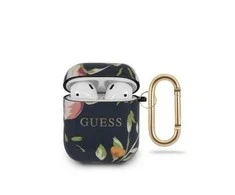 GUESS AIRPODS dangtelis GUACA2TPUBKFL03 Mėlynas N.3 GĖLIŲ KOLEKCIJA