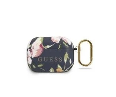 Apple AirPods Pro Guess N.3 Flower Collection (GUACAPTPUBKFL03) ausinių dėklas mėlynos spalvos