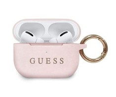 Guess Guacapsilgllp apsauginis dėklas, skirtas AirPods Pro, rožinis