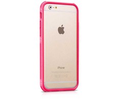 Dėklas Hoco Apple iPhone 6 Moving Shock-proof Silicon Bumper Rožinė
