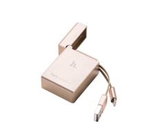 Kabelis USB Hoco USB laidas HOCO Apple Lighter UPL17, Lightning jungtis, 0.8 m, auksinė
