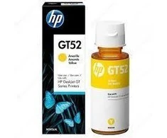 Hewlett Packard (HP) HP GT52 originalus rašalo buteliukas Geltona