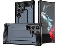 Hurtel Hybrid Armor Samsung Galaxy S24 Ultra armored - dėklas telefonui mėlynos spalvos