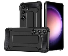 Hybrid Armor Samsung Galaxy S24 Plus armored – dėklas telefonui juodos spalvos